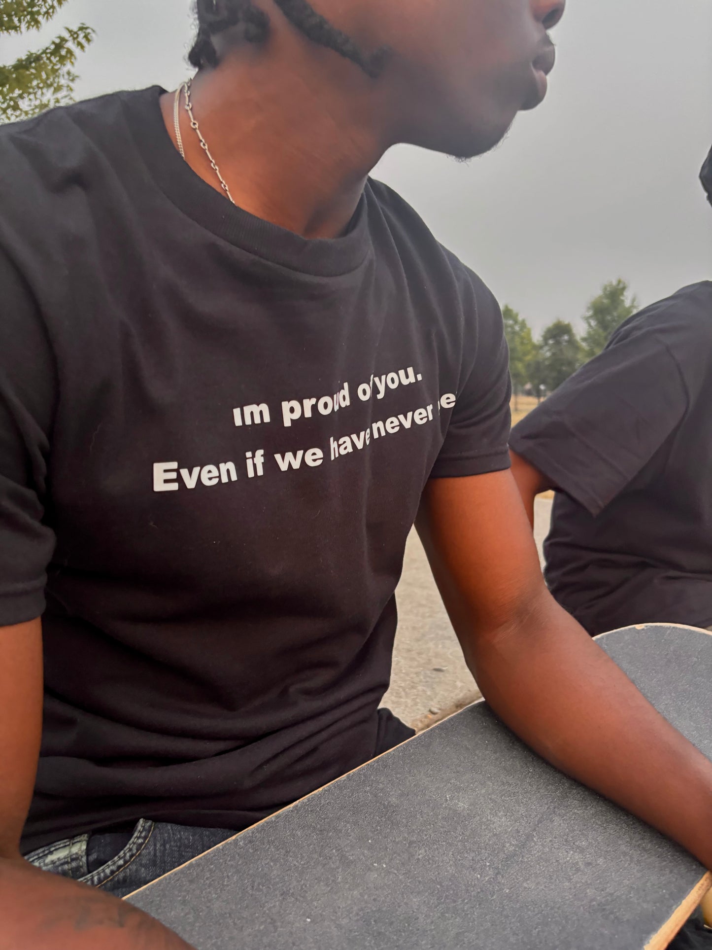 "You story isn't over/Im proud of you"