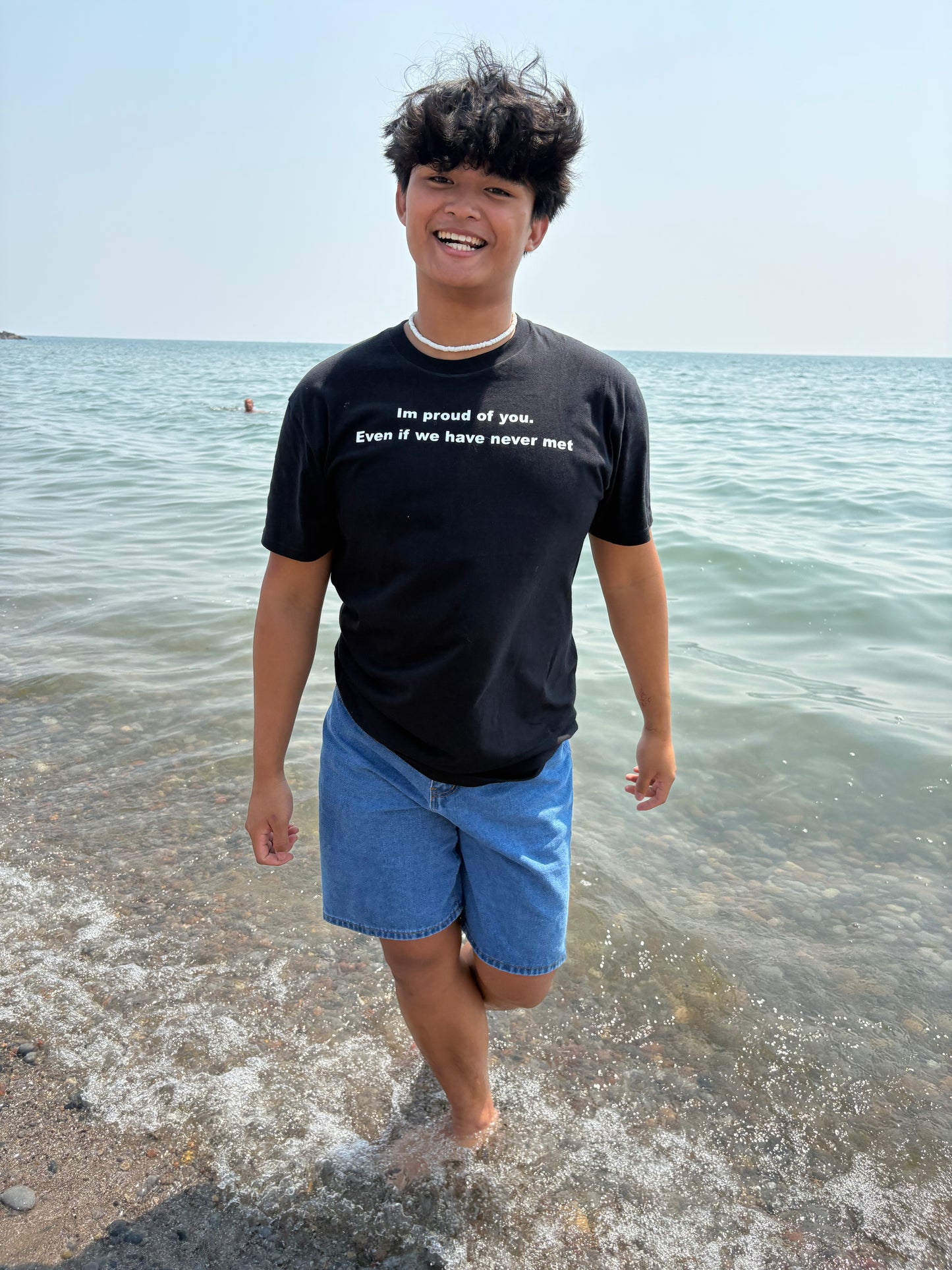 "You story isn't over/Im proud of you"