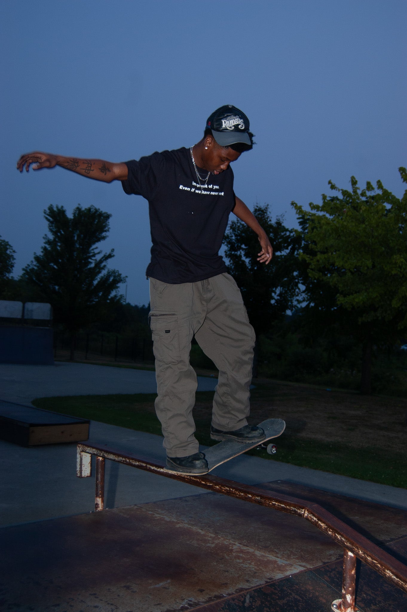 "You story isn't over/Im proud of you"